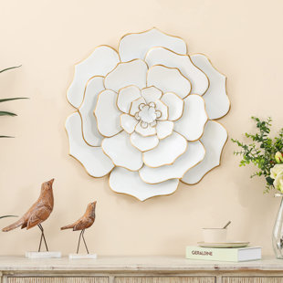 Crepe Paper Flowers Wall Decor | Wayfair